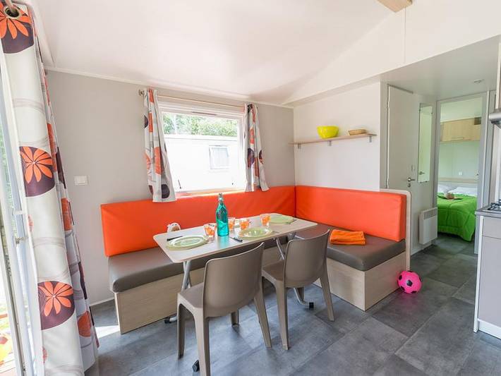 Mobil home pour 4 personnes, avec bassin pour enfant, animaux acceptés à Guérande - 3