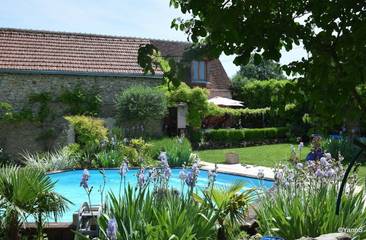 Chambre d’hôte pour 4 personnes, avec piscine et jardin dans Centre-Val de Loire