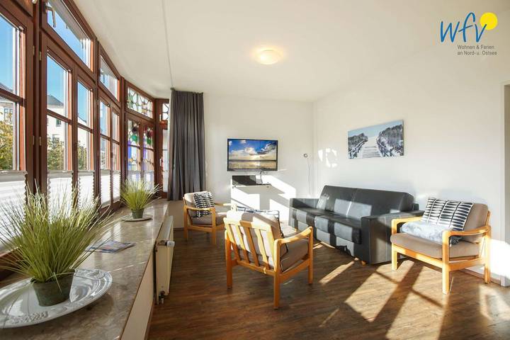 Ferienwohnung für 6 Personen, mit Balkon auf Borkum - 4