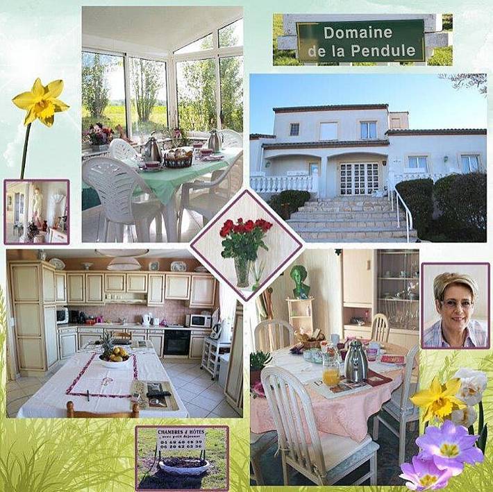 Chambre d’hôte pour 2 personnes, avec Balcon et Jardin