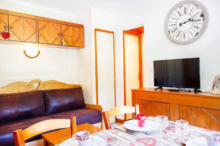 Gîte pour 6 personnes, avec balcon et balcon/terrasse à Villarodin-Bourget - 3