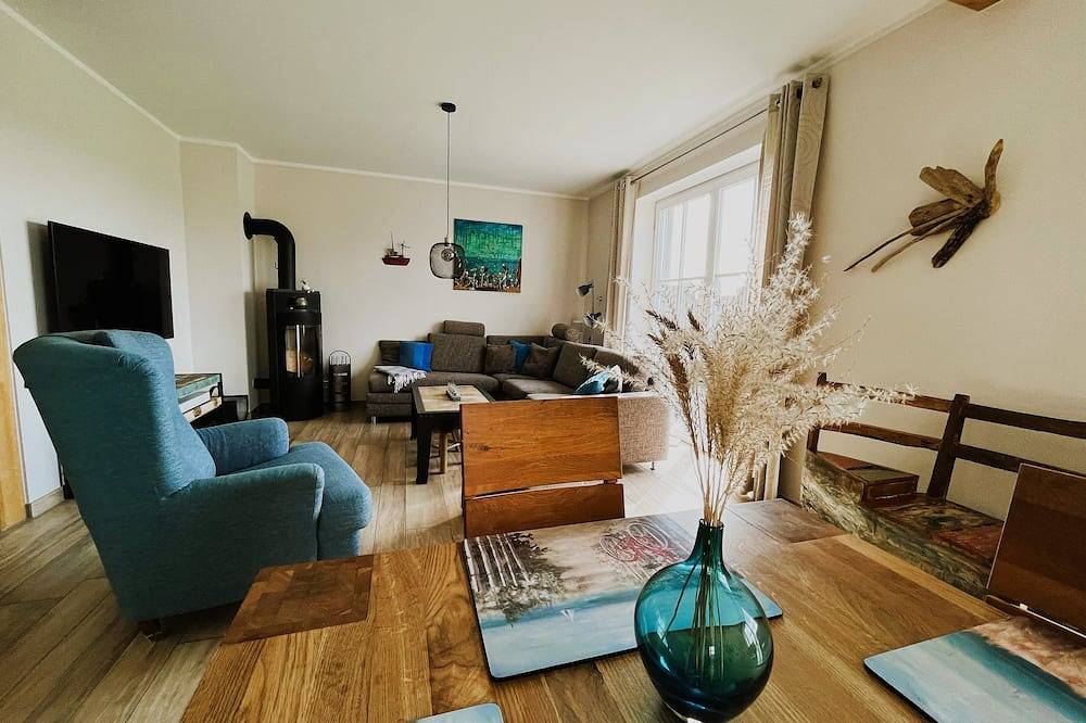 Dream vacation home for 8 people | sauna, fireplace, garden & water view - Mönchgut in Alt Reddevitz, Mönchgut