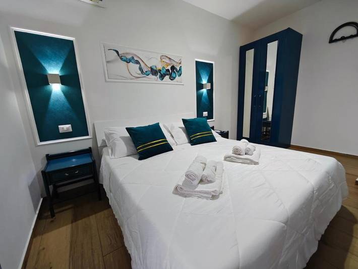 Ferienwohnung für 5 Personen, mit Ausblick und Balkon