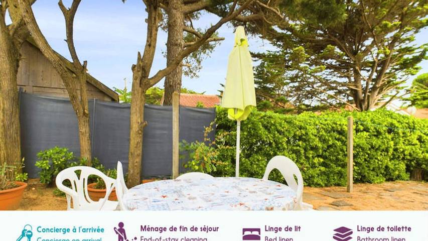 Gîte pour 6 personnes, avec jardin dans Plage de La Parée - 2