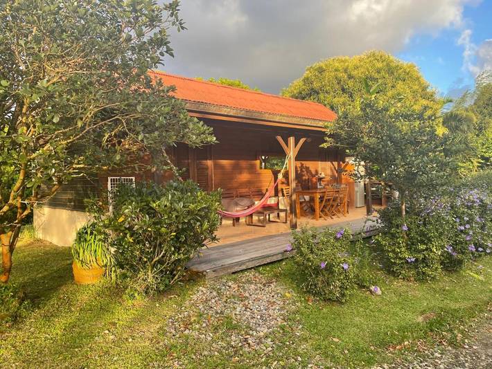 Chalet pour 5 personnes, avec jardin et vue