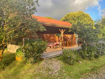 Gîte pour 5 personnes, avec vue et jardin à Le Morne-Rouge