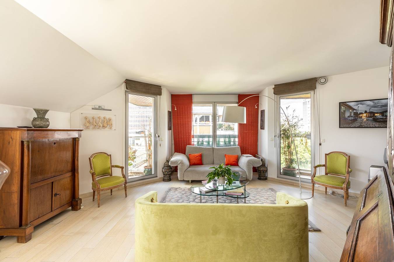 Entire apartment, Guestready - Stylish Duplex with Terraces and View in 13th Arrondissement, Paris