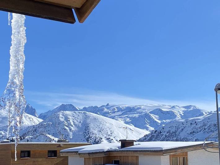Chalet pour 6 personnes, avec balcon à Huez - 2