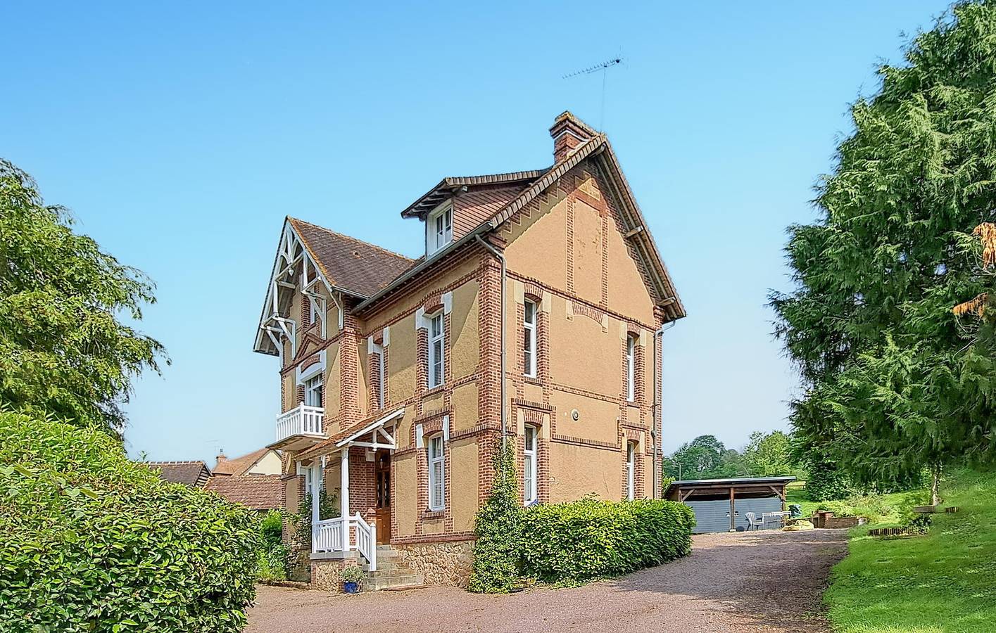 Gemütliche Wohnung mit Garten, WiFi & Parkplatz in der Nähe von Montviette in Sainte-Marguerite-de-Viette, Lisieux und Umgebung