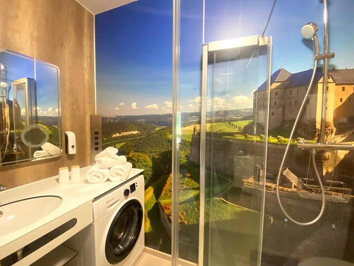 Hotel für 2 Personen, mit Balkon und Terrasse in Festung Königstein - 4