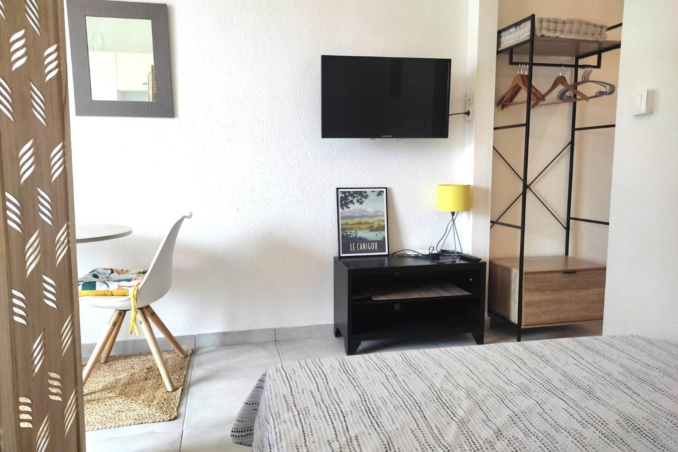 Gehele studio, Studio voor 2 personen met balkon in Canet-en-Roussillon, Côte d'Améthyste