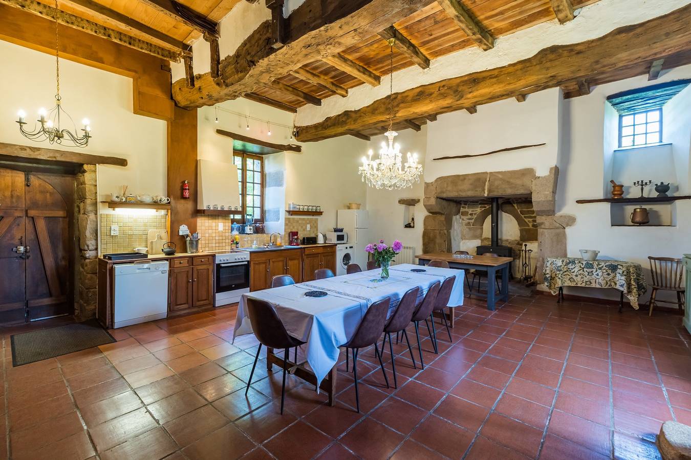 Ferienhaus für 11 Personen mit Garten in Plouguiel, Rosa Granitküste