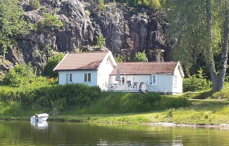 Ferienhaus für 7 Personen mit Terrasse in Evje og Hornnes