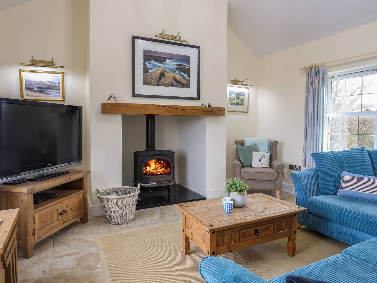 Pen y Bont Bach in Red Wharf Bay, Isle of Anglesey