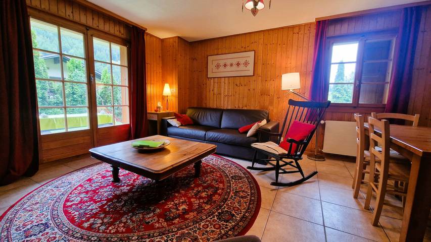 Appartement de vacances pour 5 personnes, avec jardin