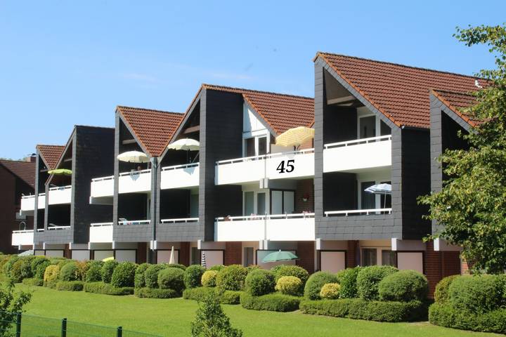 Ferienwohnung für 3 Personen, mit Balkon und Seeblick in Kellenhusen