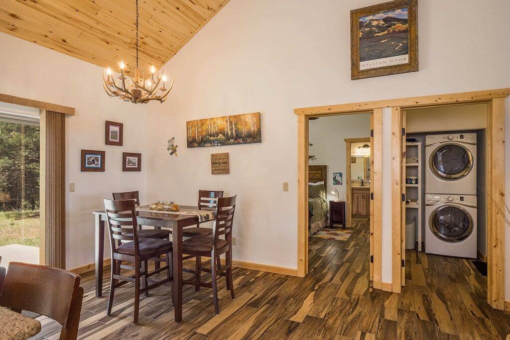 Custom Home with Two Private Master Suites and Heated Garage in Angel Fire, Colfax County
