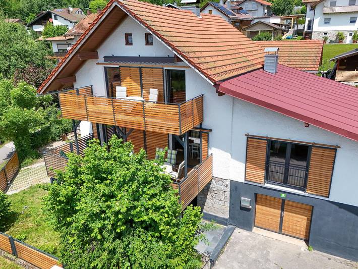 Ferienhaus für 3 Personen, mit Balkon - 1