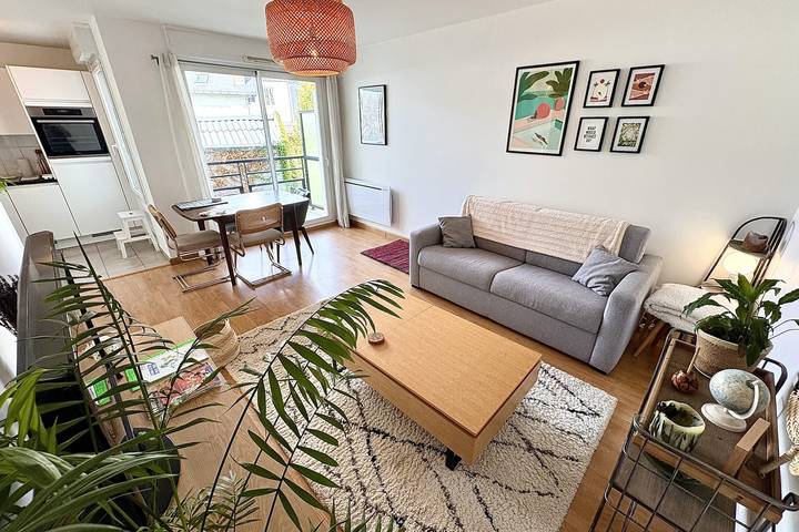 Ferienwohnung für 4 Personen, mit Balkon in Nantes