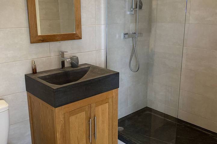 Gîte pour 12 personnes, avec jardin ainsi que sauna et piscine à Saint-Hilaire-de-Brethmas - 4