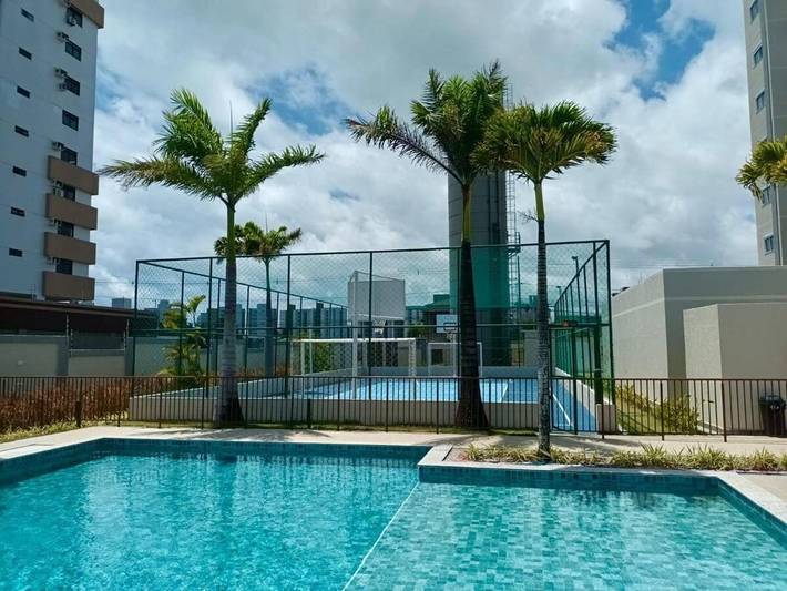 Casa de férias para 5 pessoas, com piscina e varanda e ainda vista em Cabedelo