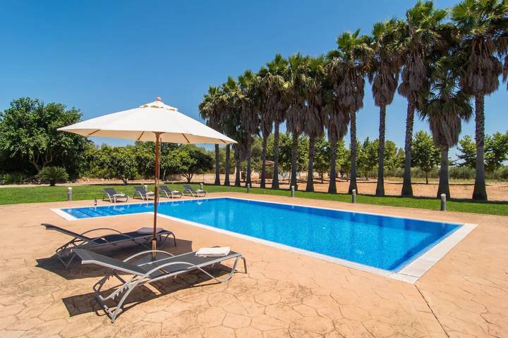 Finca "Es Caulls" mit Pool und Wlan in Llubí, Mallorca Inselmitte