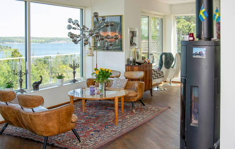 Ferienhaus für 10 Personen, mit Terrasse und Garten sowie Sauna, mit Haustier in Mittelschweden - 3