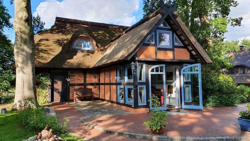 Ferienhaus für 6 Personen, mit Terrasse und Garten, mit Haustier in Brietlingen
