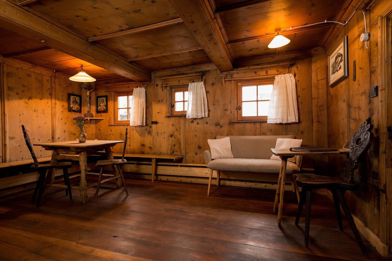 Ganze Wohnung, Apartment „Oberniederhof Anno 1290“ mit Bergblick, Gemeinschaftsgarten und Wlan in Unser Frau, Schnals