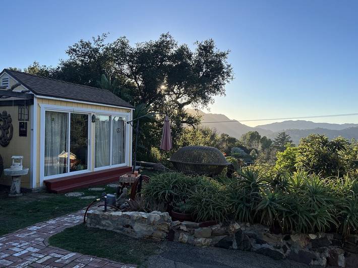 Location de vacances pour 6 personnes, avec sauna et jardin, animaux acceptés dans Topanga