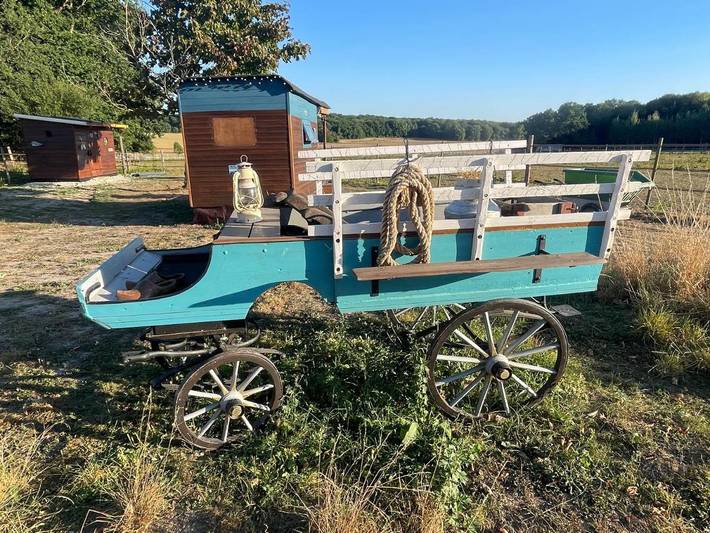 Location de vacances pour 2 personnes, avec vue et jardin dans Orvilliers