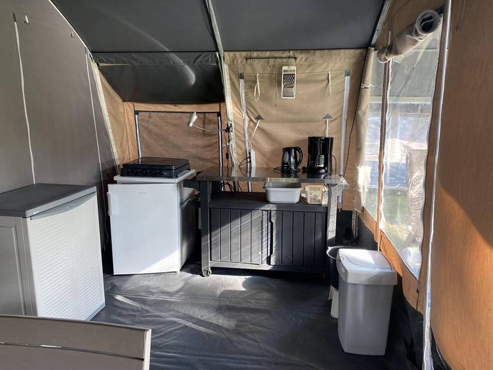 Camping for 5 people in Belgium