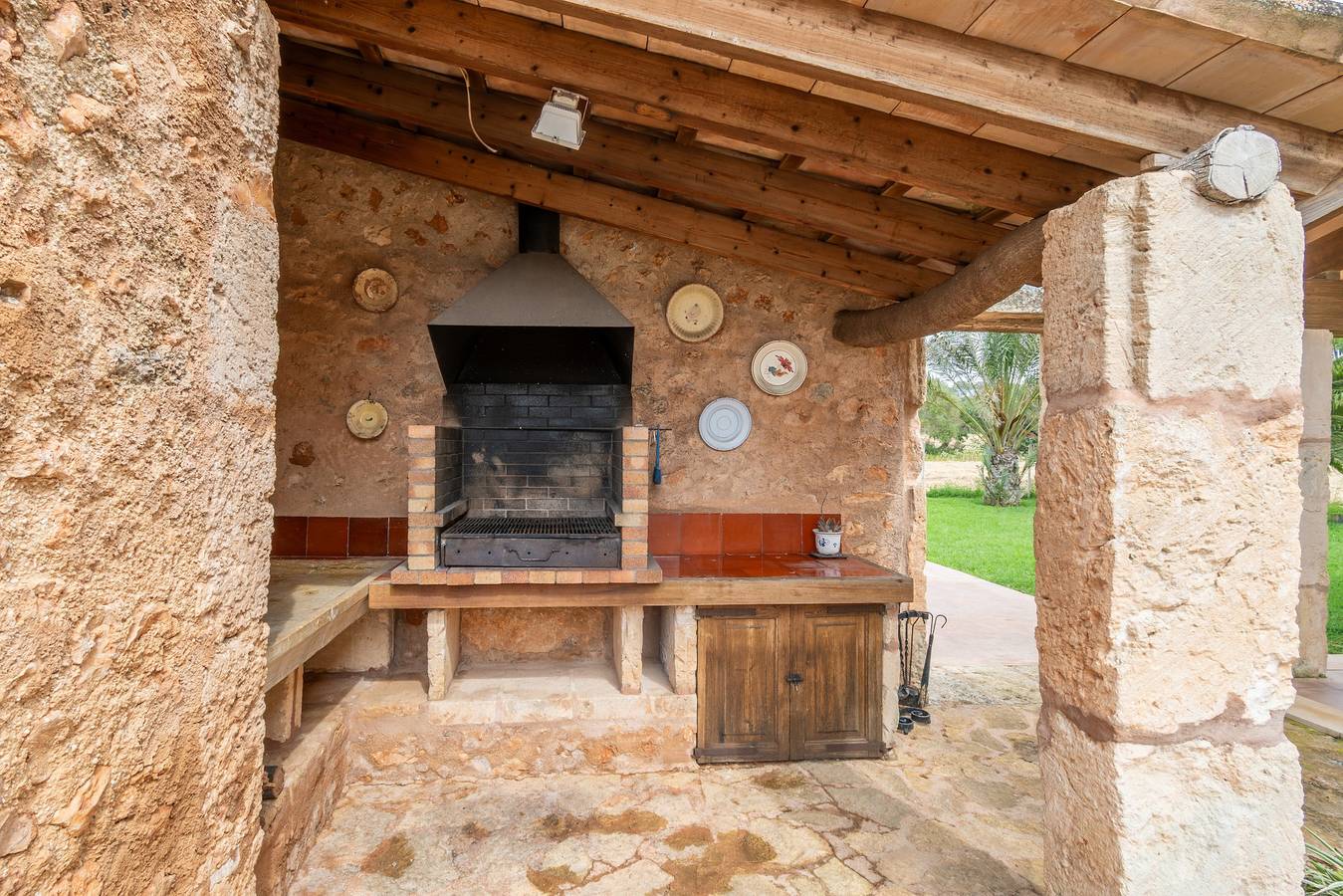Casa Rural 'Can Mayol' inmitten der Natur mit privatem Pool, Wlan und Klimaanlage in Campos, Mallorca Süden