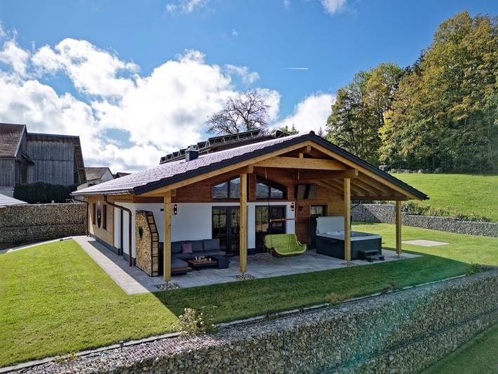 Chalet pour 4 personnes, avec jacuzzi ainsi que jardin et sauna en Bavière - 2