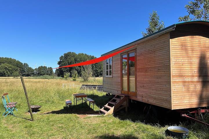 Camping für 4 Personen, mit Garten, mit Haustier in der Lüneburger Heide