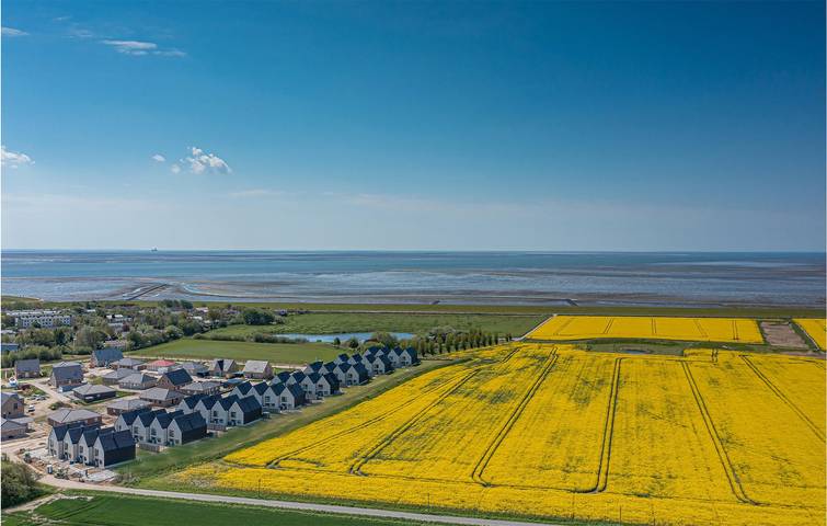 Apartment mit Meerblick, Parkplatz und Terrasse in Büsum, Dithmarschen