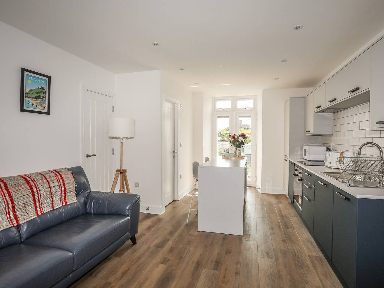 Entire apartment, Swn Y Mor / Sound of the Sea in Criccieth, Gwynedd