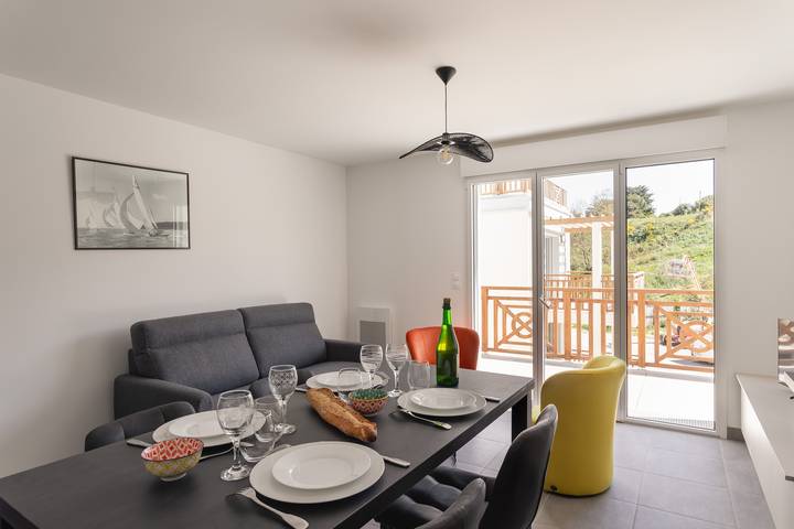 Appartement de vacances pour 4 personnes, avec Balcon
