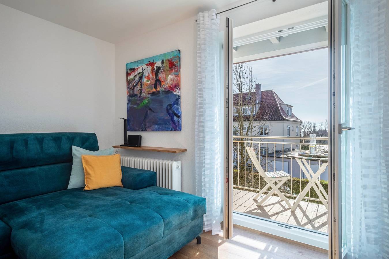 Ganze Wohnung, Ferienwohnung 'Windhager Seeblick' mit Seeblick, Balkon und Wlan in Friedrichshafen, Region Bodensee-Oberschwaben