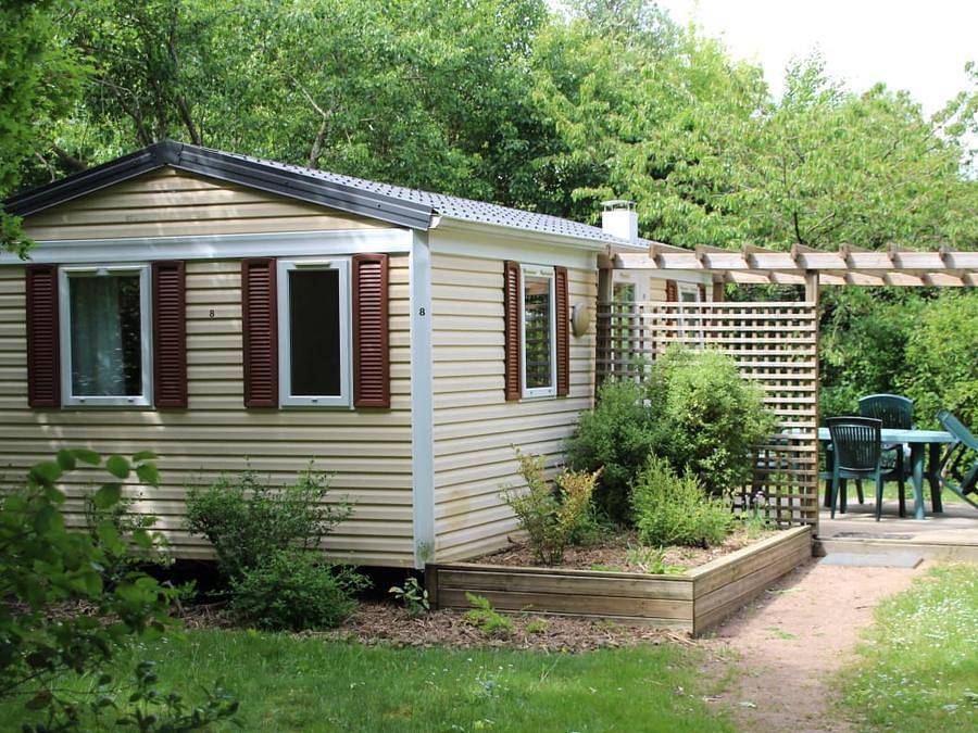 Domaine de l'Entrelacs - Mobilhome 4 personnes - Mobil Home Lavande in La Tessoualle, Région de Cholet