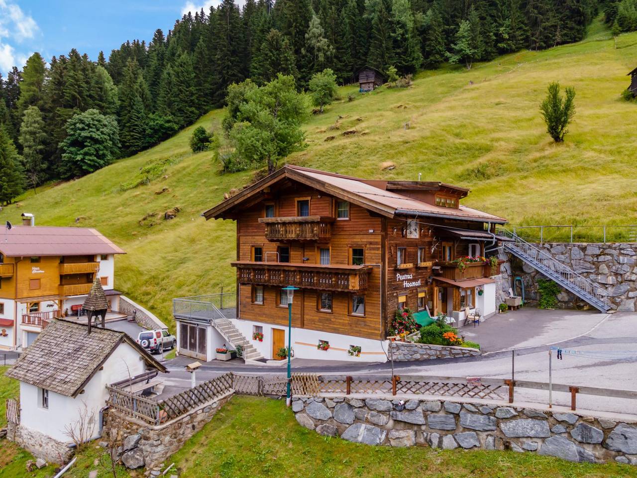 Appartamento intero, Appartamento vacanze per 6 persone con terrazza in See, Gruppo del Verwall
