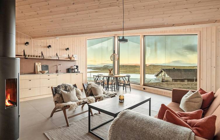 Location de vacances pour 6 personnes, avec jardin dans Eidfjord - 2