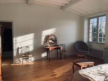 Gîte pour 6 personnes, avec vue ainsi que terrasse et piscine à Bourg