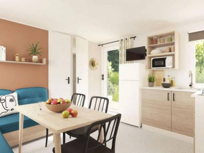 Camping pour 6 personnes, avec piscine et terrasse dans Eure-et-Loir