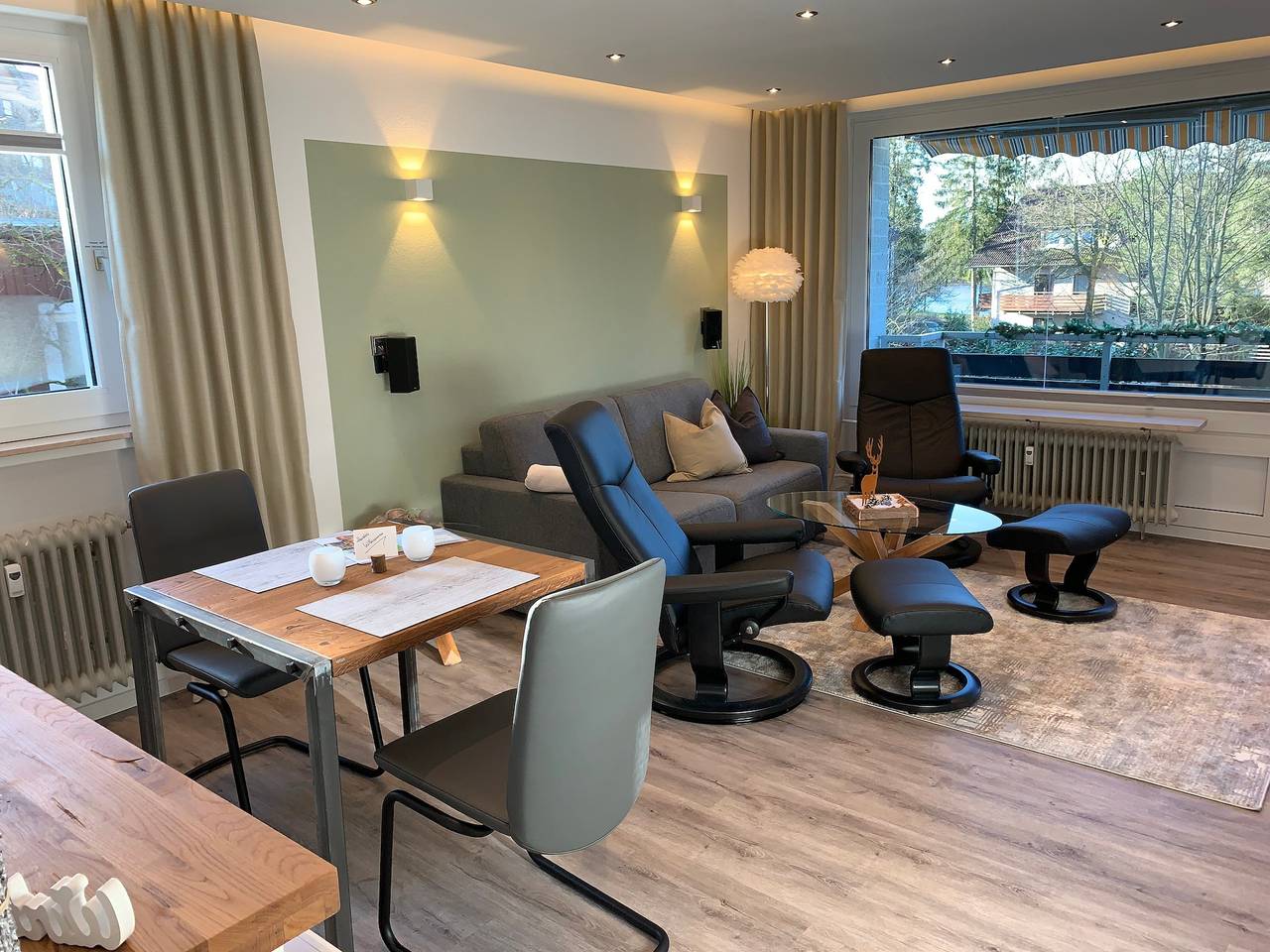 Hel lejlighed, Apartment 'Harzfewo Köhnke 2' with Mountain View, Shared Garden and Wi-Fi in Hahnenklee, Goslar