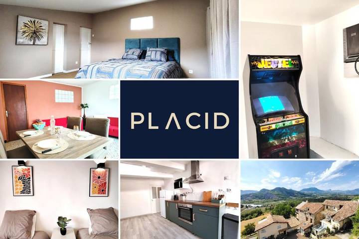 Gîte pour 7 personnes, avec Balcon ainsi que Sauna et Vue à Curbans - 2