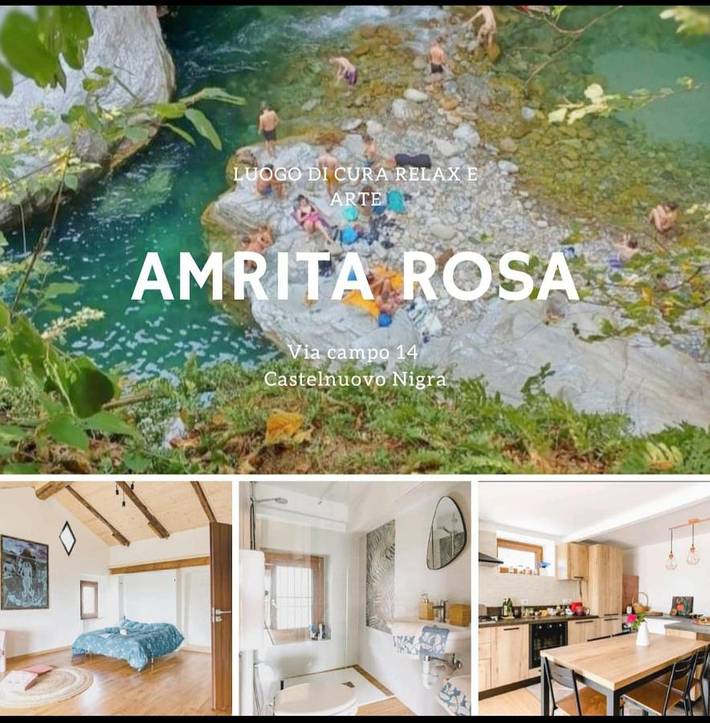 Maison d’hôte pour 2 personnes, avec Balcon et Terrasse ainsi que Jardin et Vue à Valprato Soana