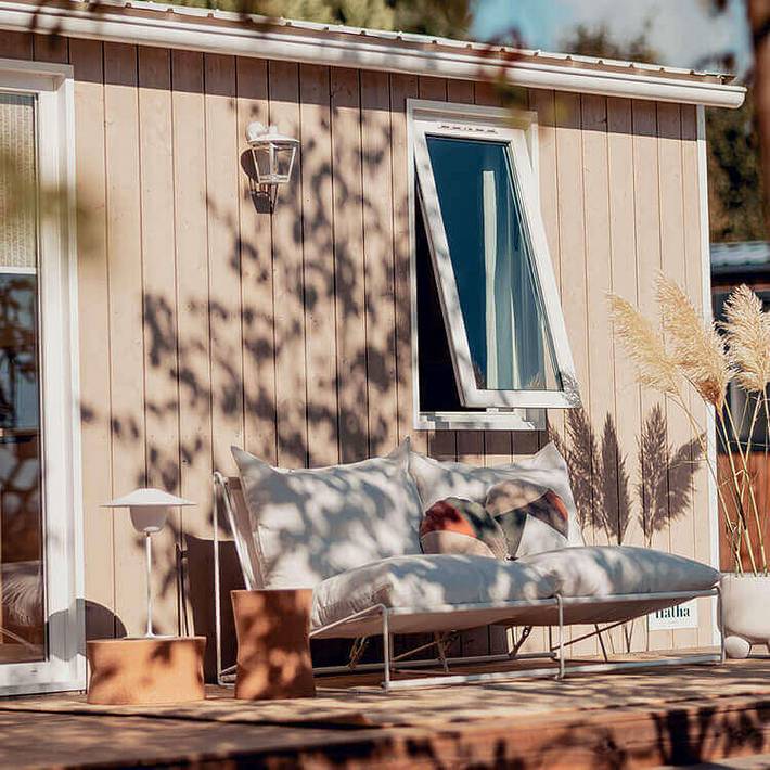 Vakantiepark voor 6 personen, met balkon/terras en terras in Limburg