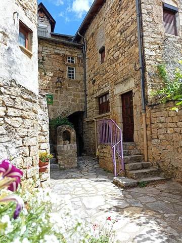 Gîte pour 3 personnes, avec vue à Sainte-Enimie