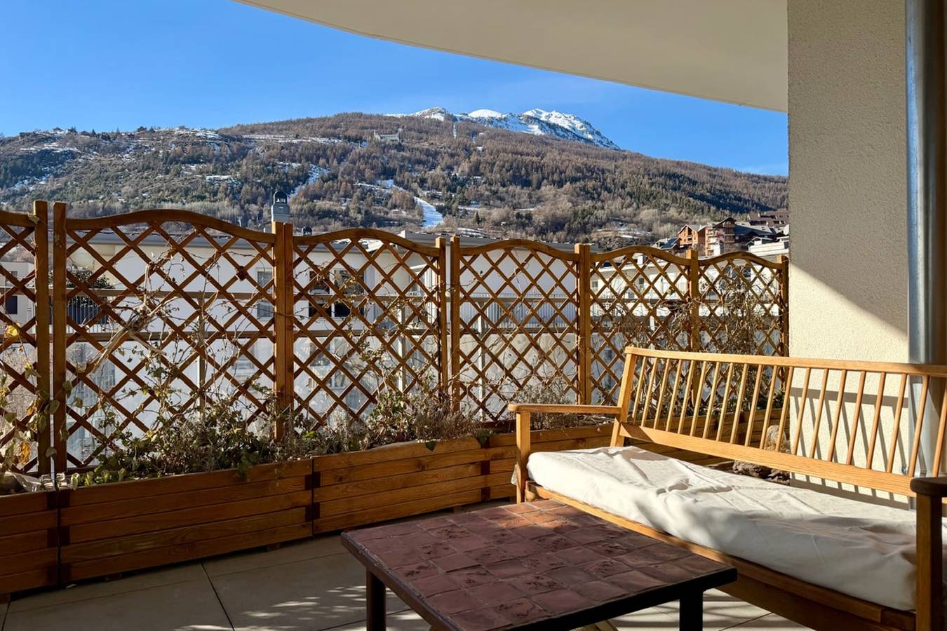 Apartamento entero, Apartamento de vacaciones para 4 personas con terraza in Briançon, Serre Chevalier